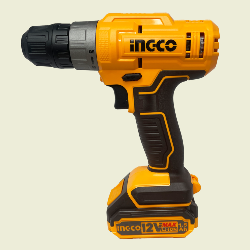 Ingco 12v Lithium-Ion Cordless Drill Trinidad