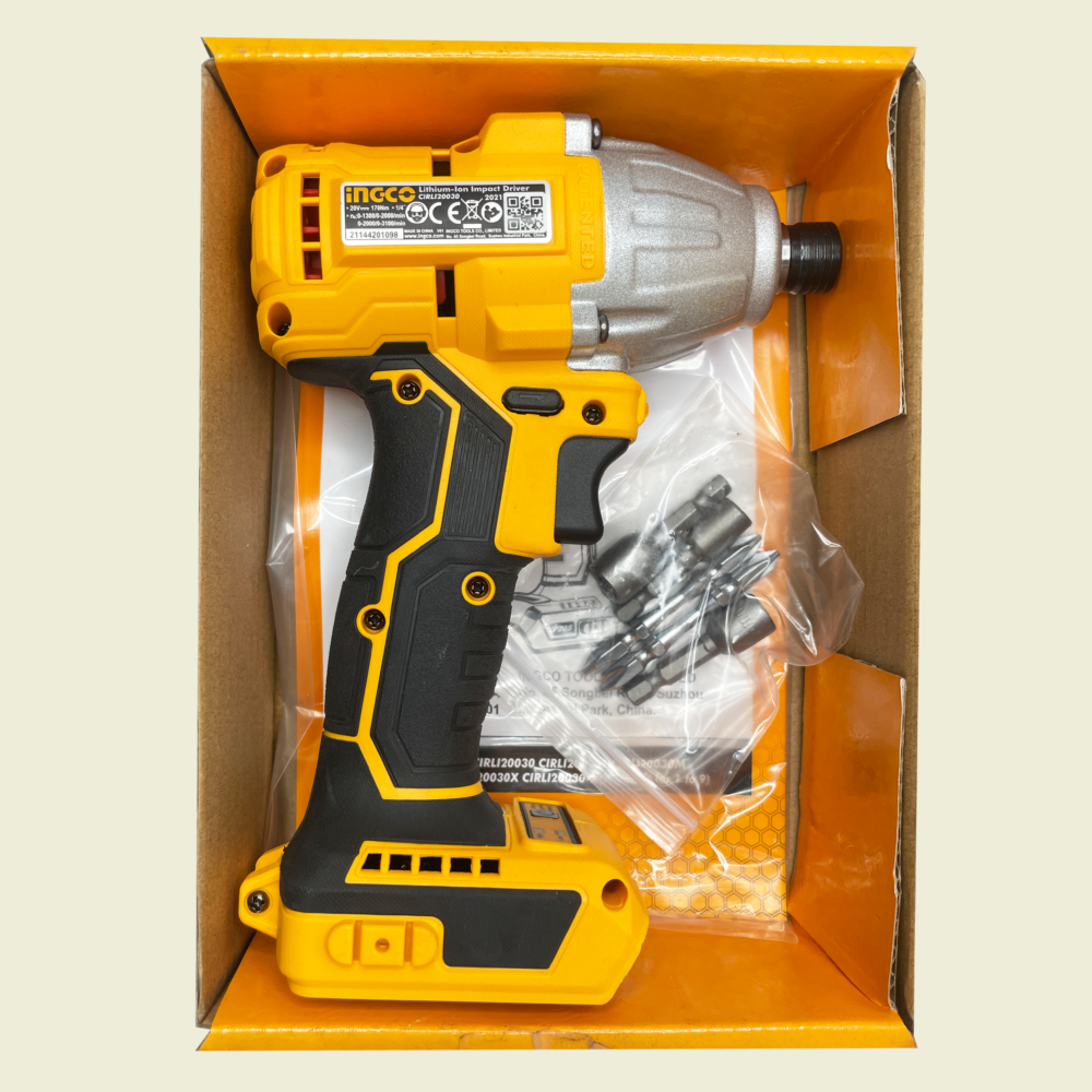 Ingco Lithium-Ion Impact Driver Trinidad