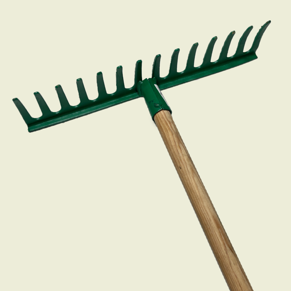 Imacasa 13-1/2" Rake With 48" Handle Trinidad