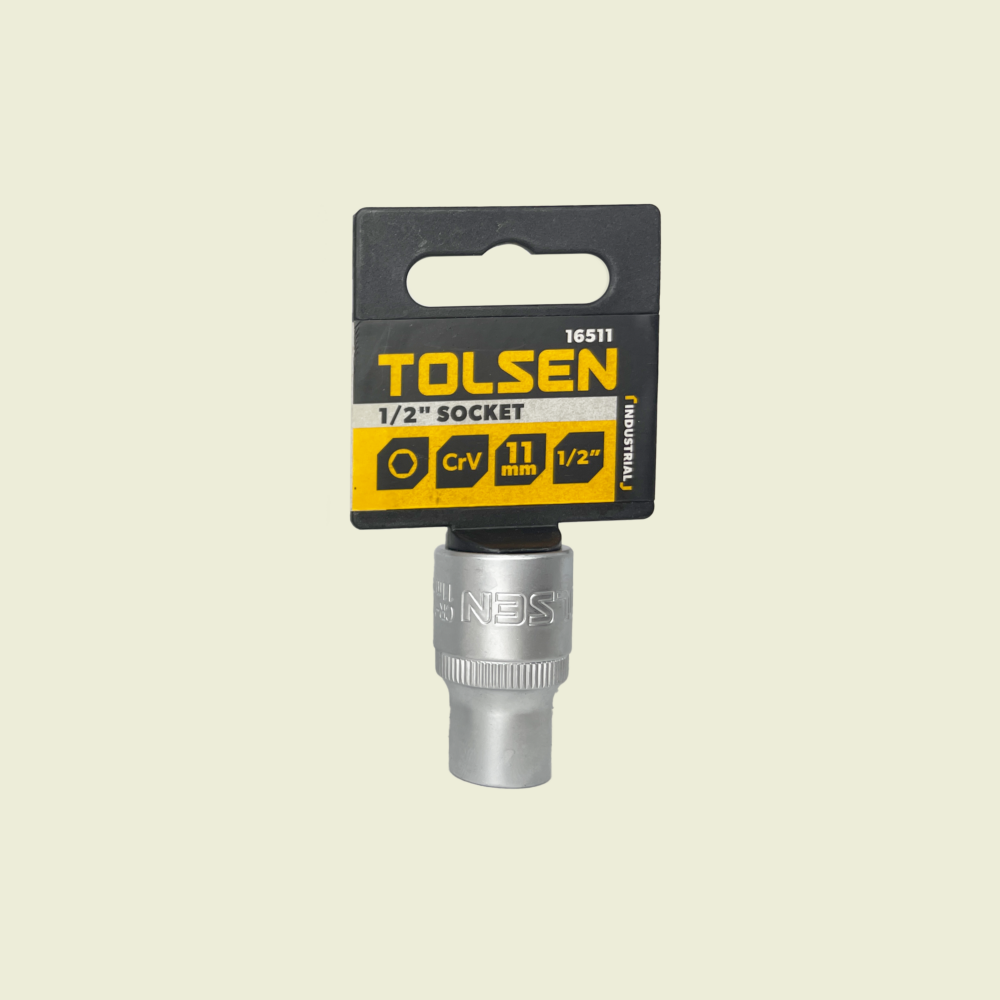 Tolsen 1/2" x 11mm Socket Trinidad