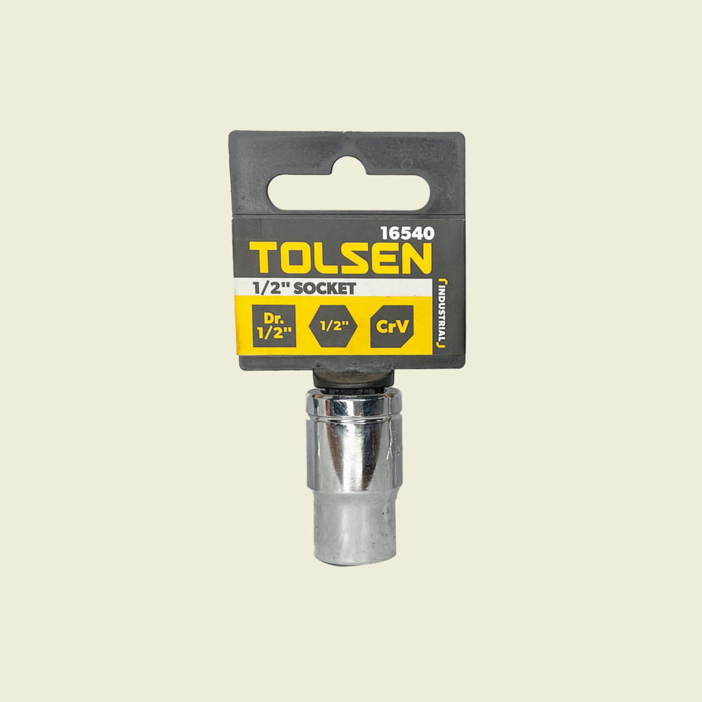 Tolsen 1/2" x 1/2" Socket Trinidad