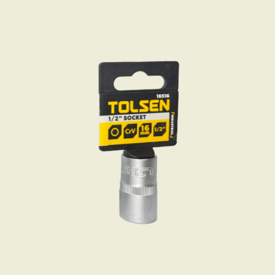 Tolsen 1/2" x 16mm Socket Trinidad