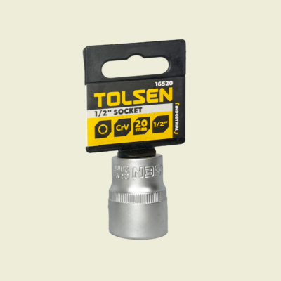 Tolsen ½" x 20mm Socket Trinidad