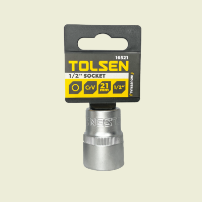 Tolsen 1/2" x 21mm Socket Trinidad