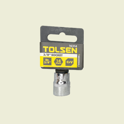 Tolsen 3/8" Drive 14mm Socket Trinidad