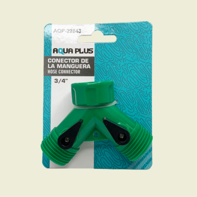 Aqua Plus 3/4" Y Hose Connector Trinidad