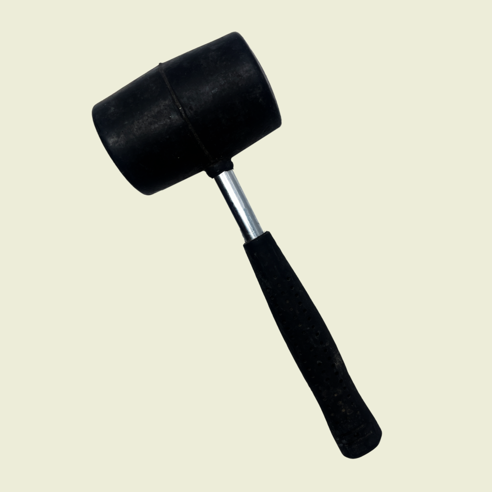 9" Black Rubber Mallet Trinidad