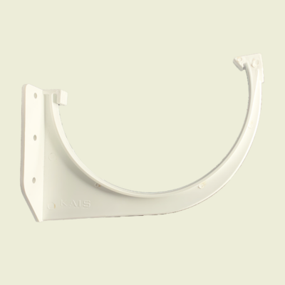 6" PVC Round Guttering Bracket Trinidad