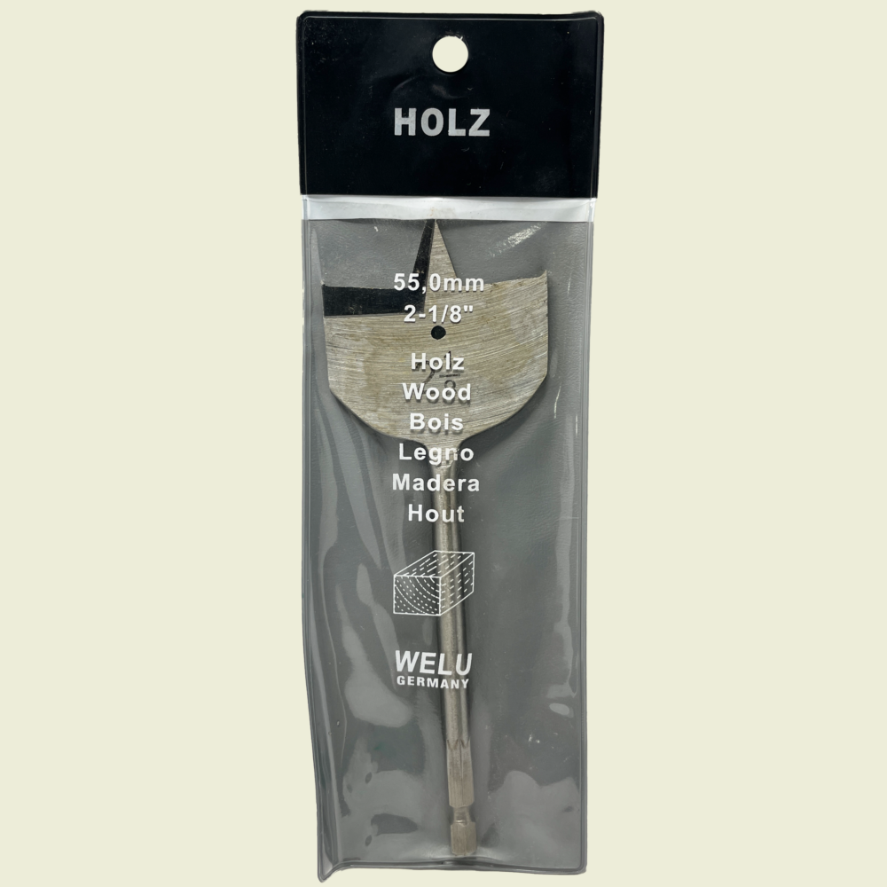 Holz 2-1/8" Wood Spade Bit Trinidad