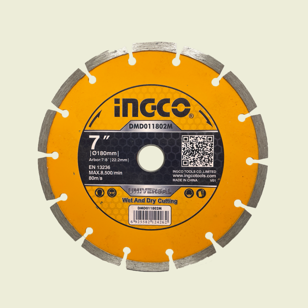 INGCO 7" Segmented Diamond Disc Trinidad