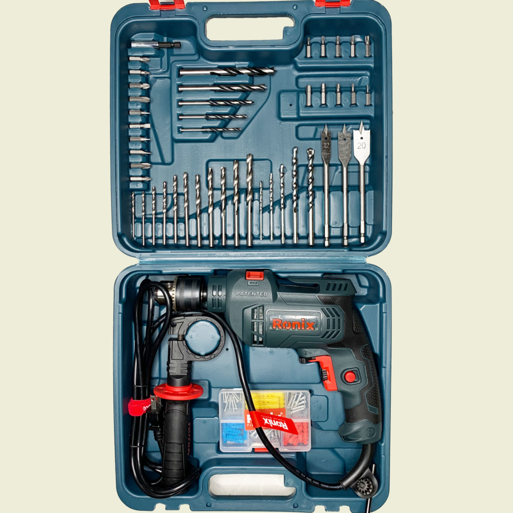 Ronix Impact Drill Kit 52 PCS Trinidad