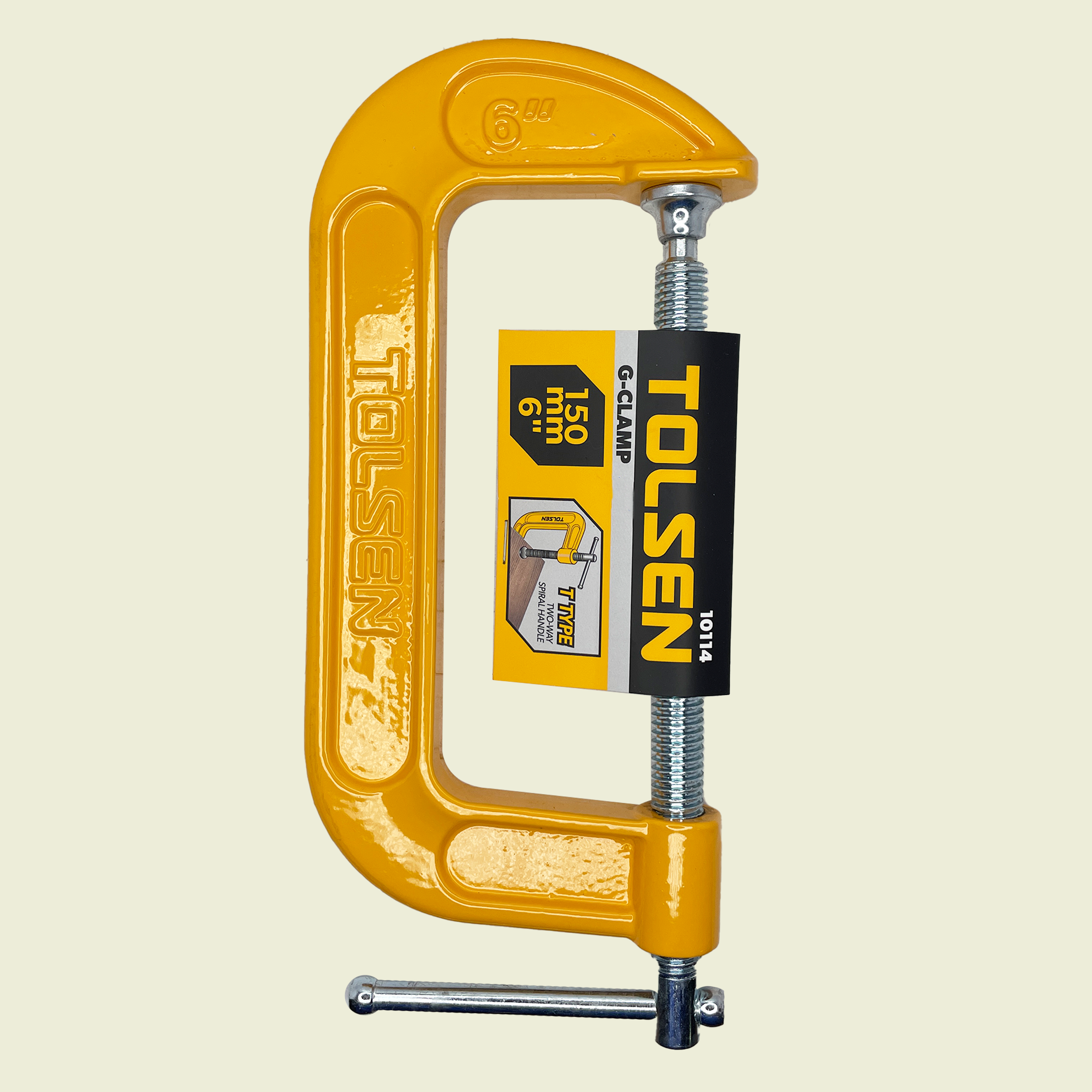 Tolsen 6" (150mm) G-Clamp