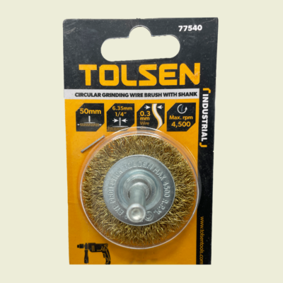 Tolsen 50mm Circular Wire Brush Trinidad