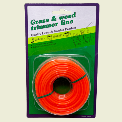 Orange Grass & Weed Trimmer Line Trinidad