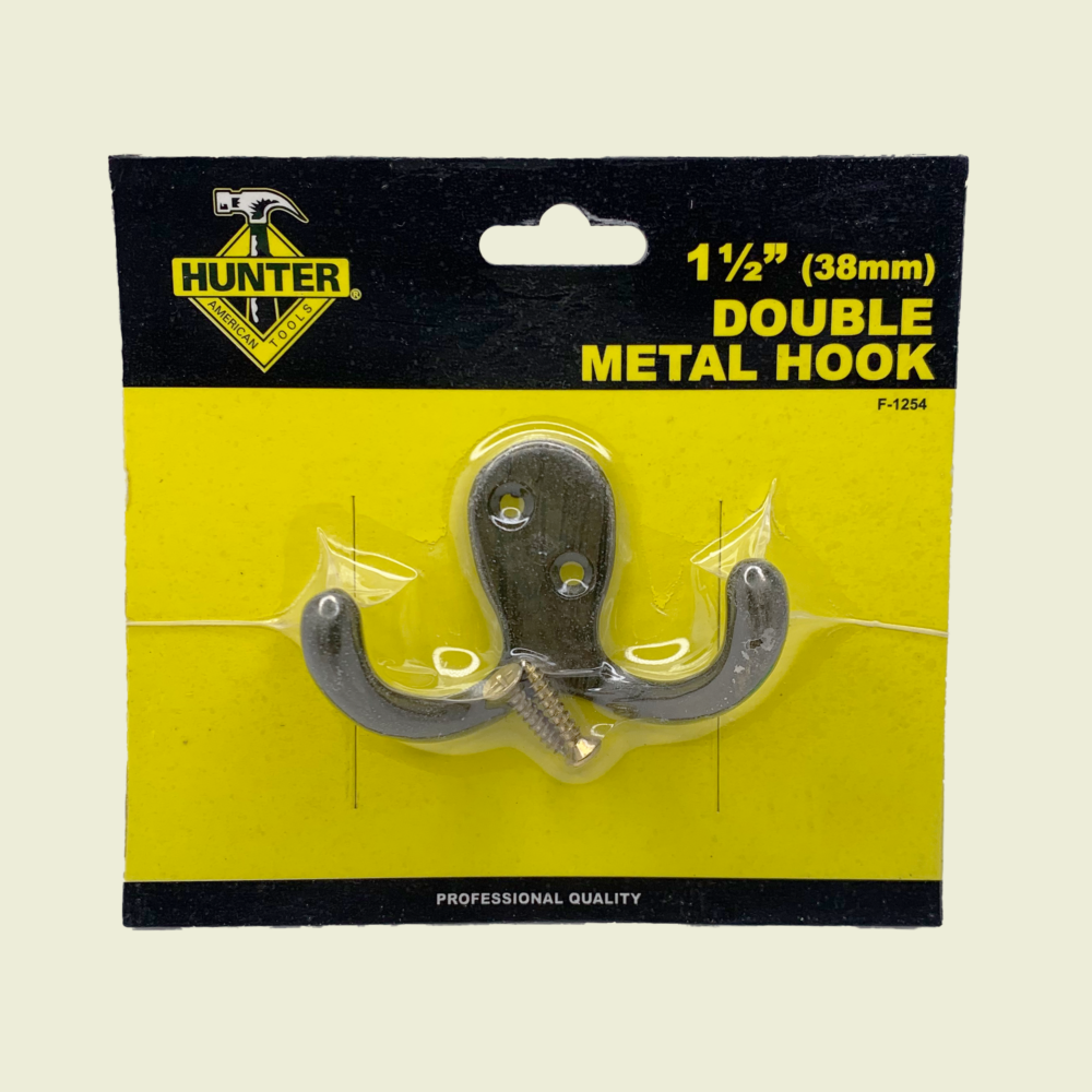 Hunter 1½" Double Metal Hook Trinidad