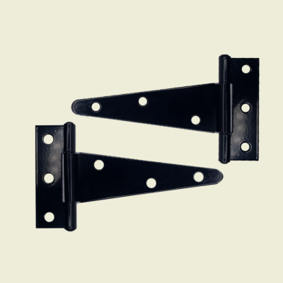 6" Black Tee Hinge Trinidad