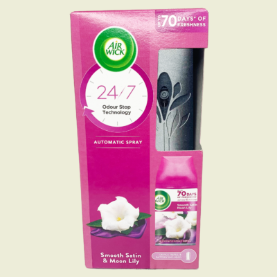 Air Wick Freshmatic Automatic Spray - Smooth Satin & Moon Lily Trinidad