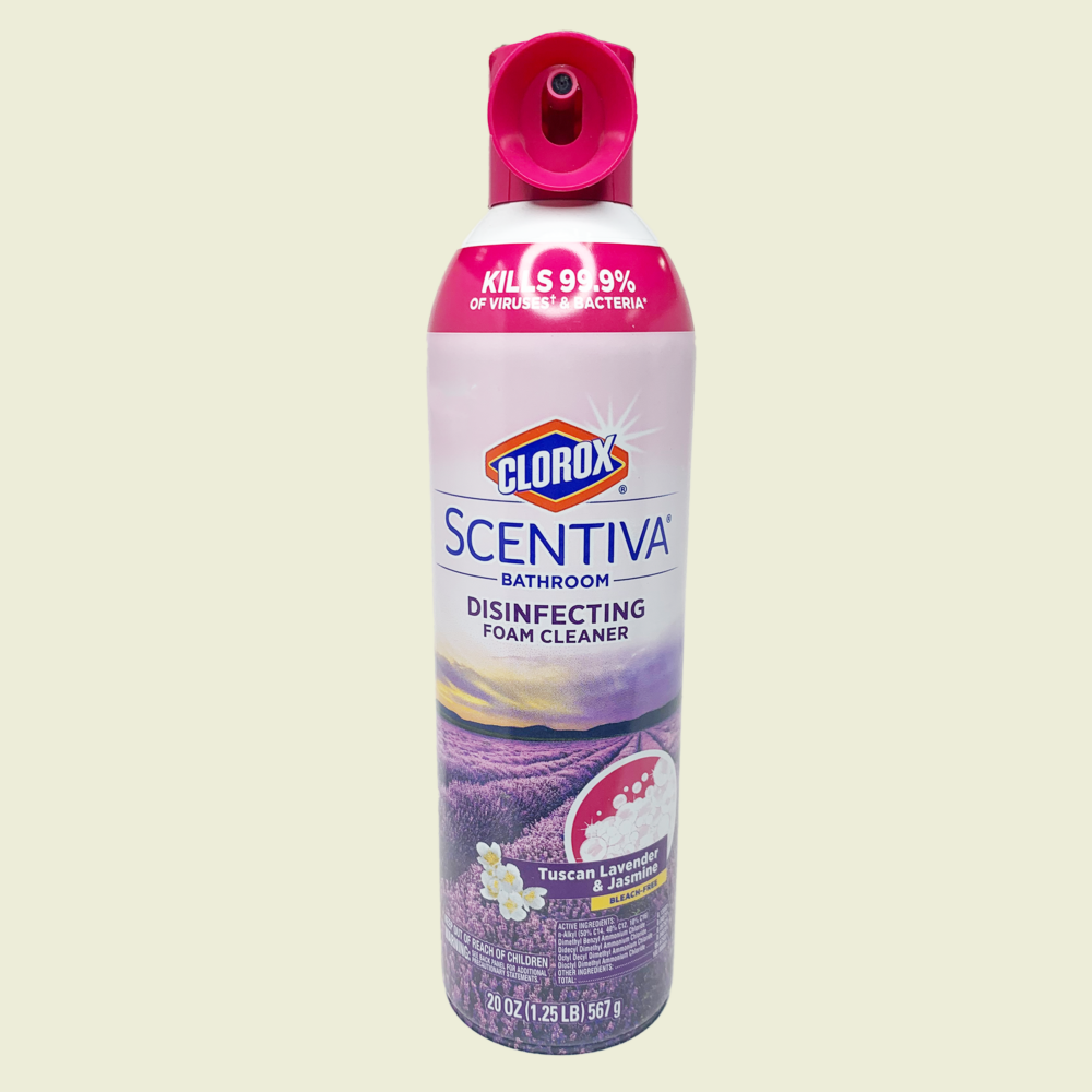 Clorox Scentiva Bathroom Disinfecting Foam Cleaner 20oz Trinidad