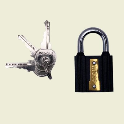 Ingco 32mm Iron Padlock with Brass Cylinder Trinidad