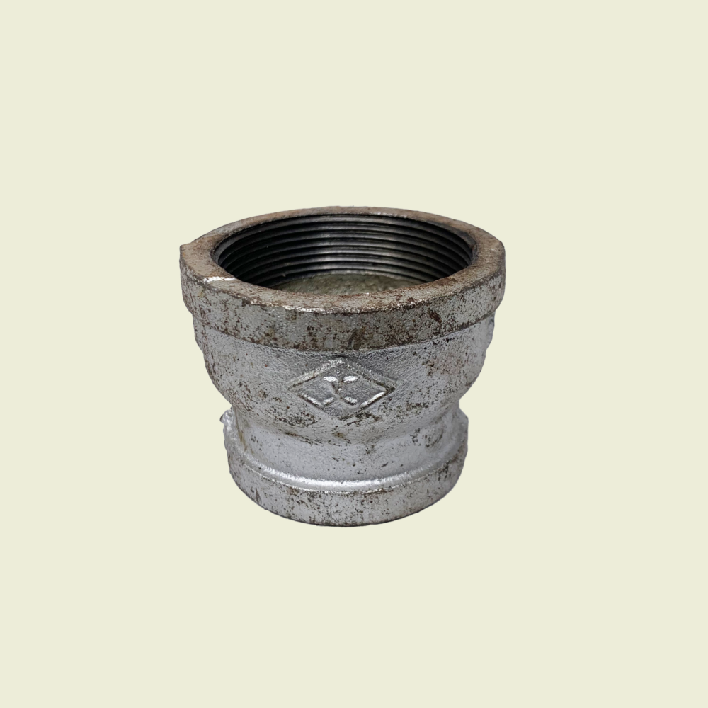 2" x 1½" Galvanized Iron Reducer Coupling Trinidad