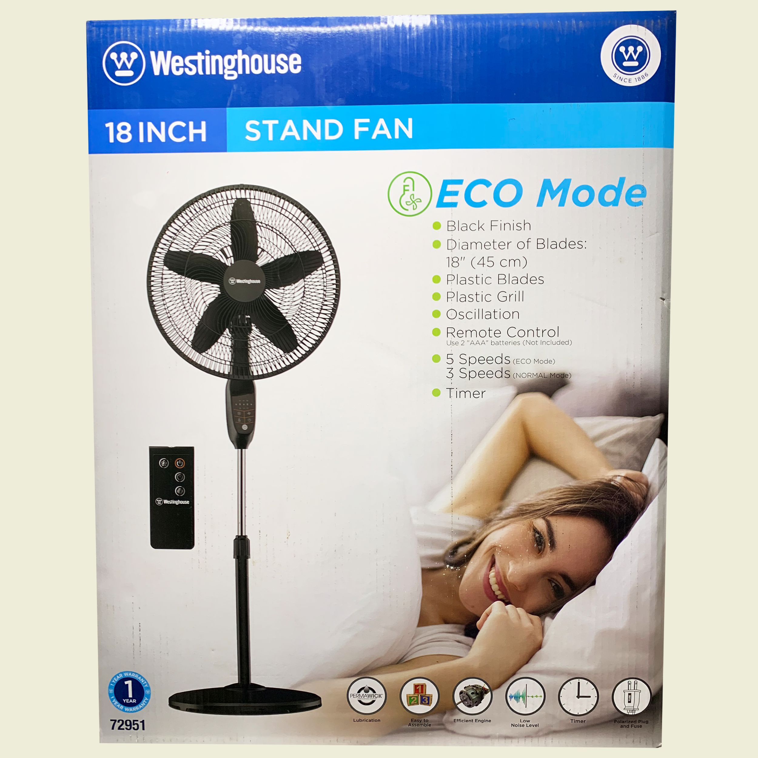 Westinghouse 18" Stand Fan Trinidad