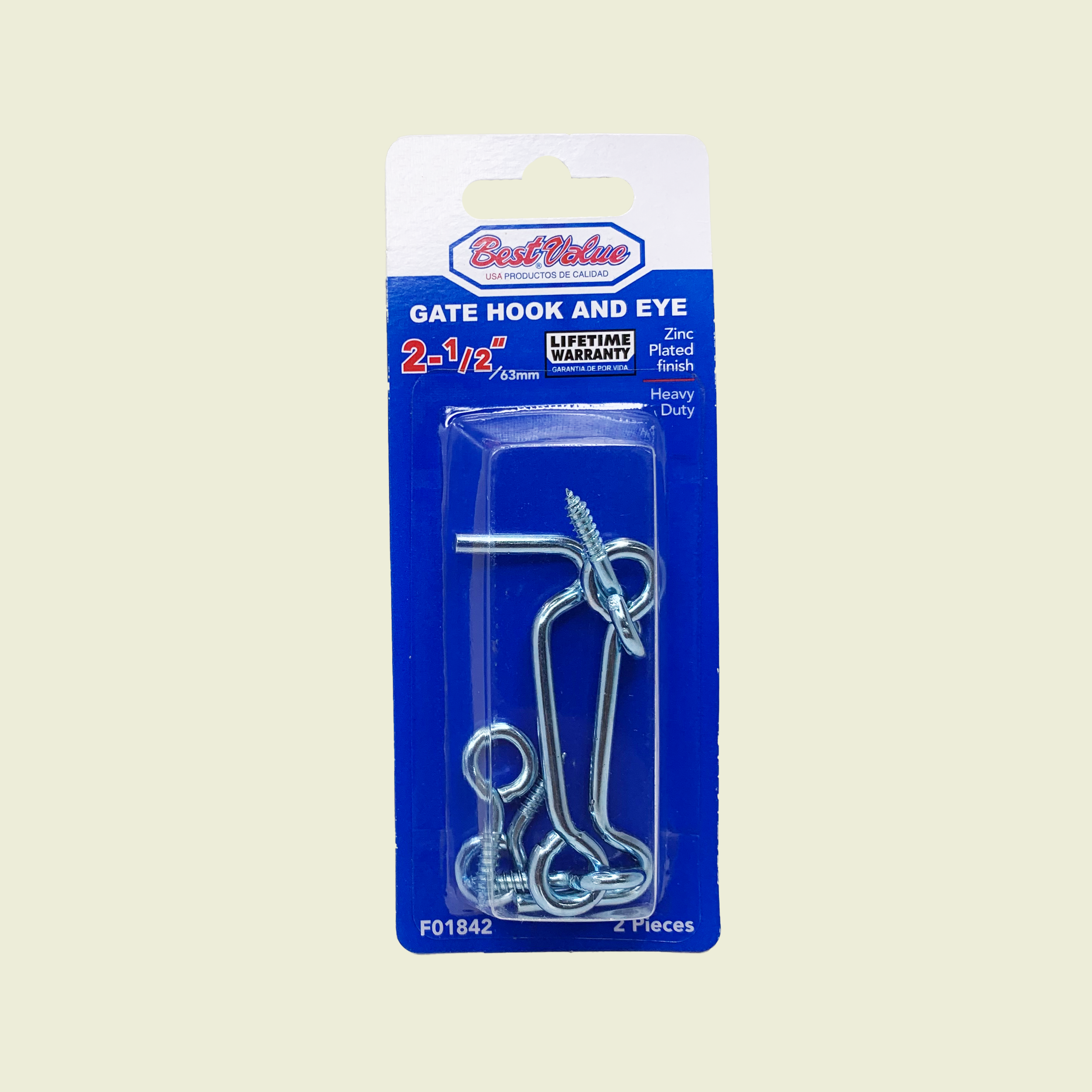 Best Value 2-1/2-Inch Gate Hook and Eye (2pcs) Trinidad