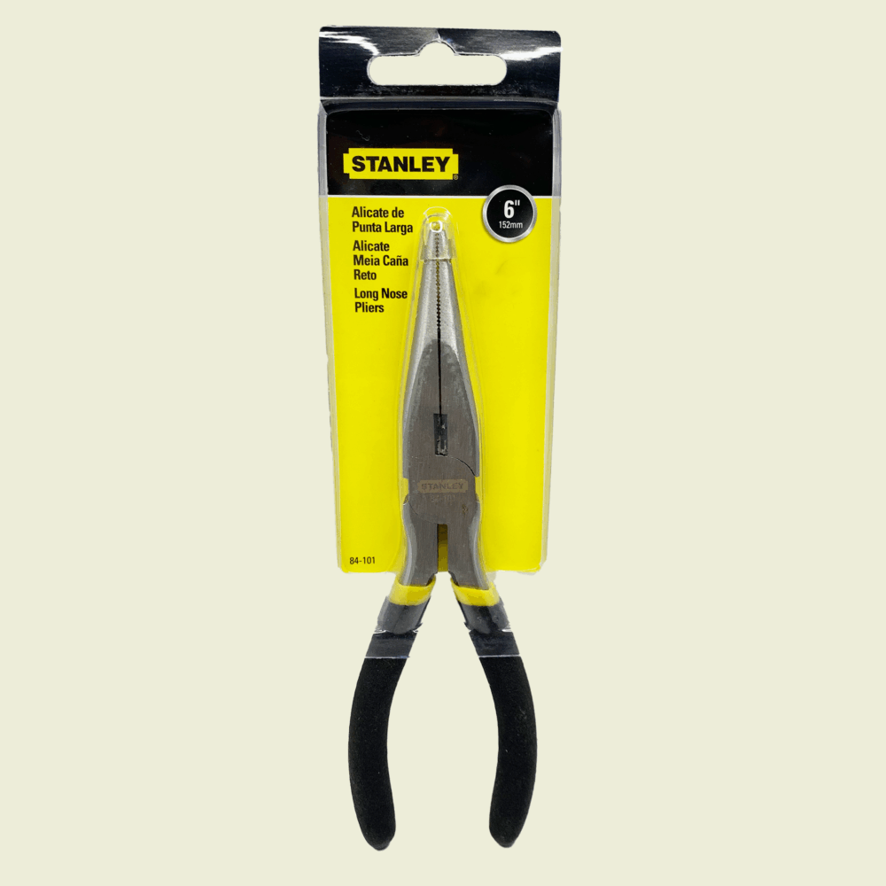 Stanley 6" Long Nose Pliers Trinidad