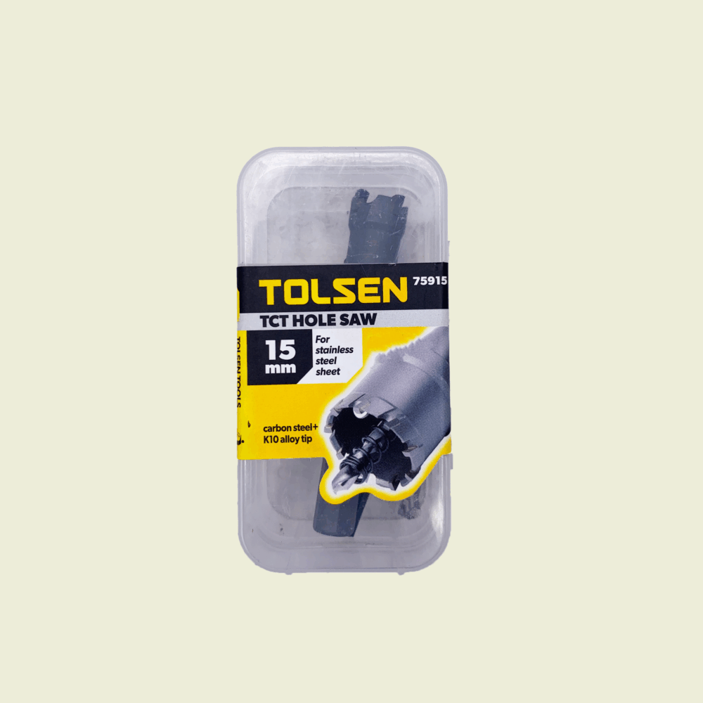 Tolsen 15mm TCT Hole Saw Trinidad