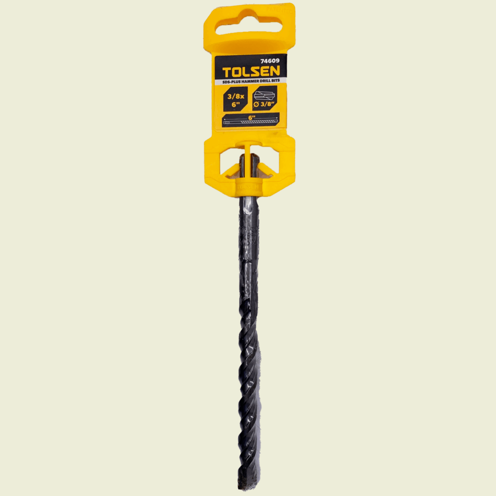 Tolsen 3/8" x 6" SDS Masonry Bit Trinidad