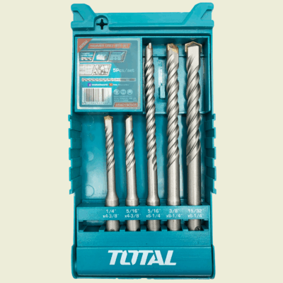 Total SDS Drill Bit 5pcs Set Trinidad