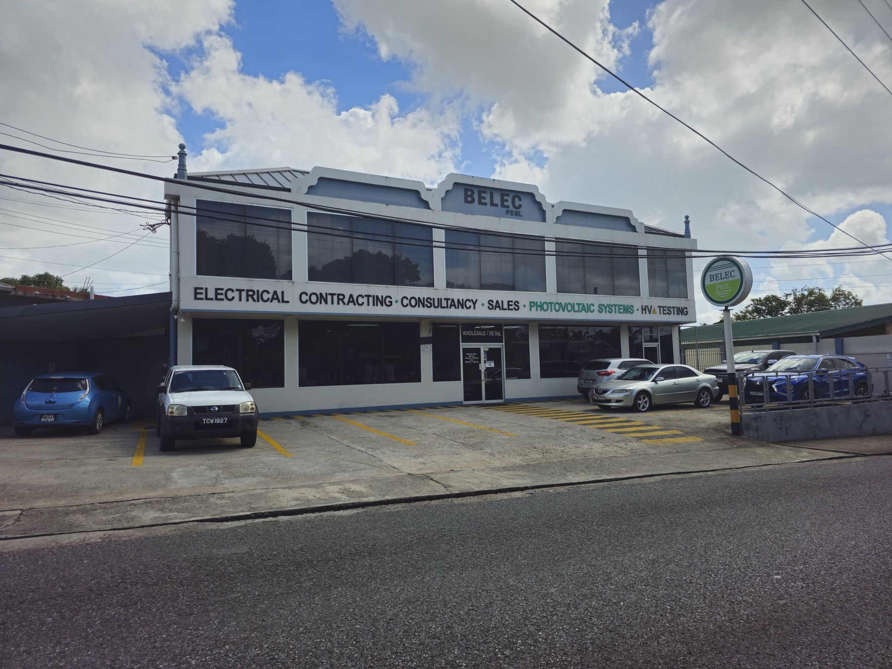 BELEC's office on Mausica Street, Arima