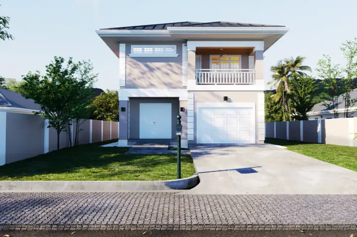 Avant - 2S house plan rendering, 3 bed · 2.5 bath · 2,000 sq ft
