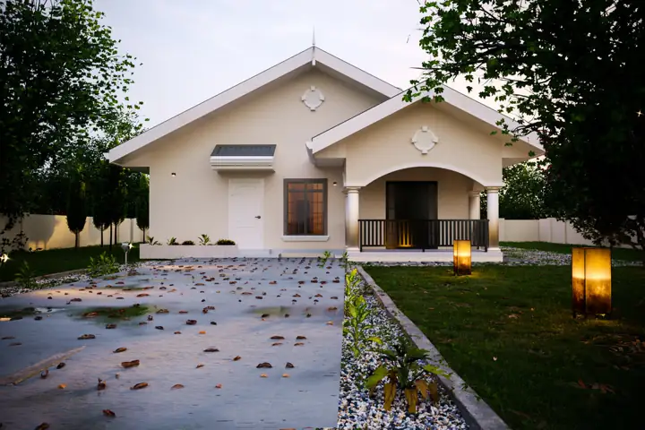 San Classica house plan rendering, 3 bed · 2 bath · 1,650 sq ft