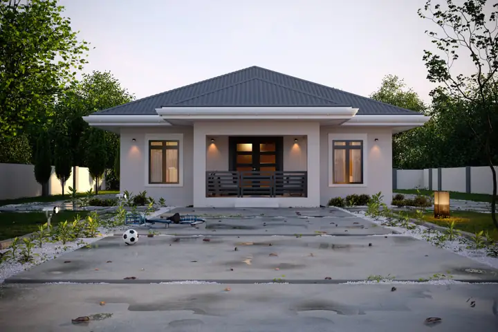 Avant Bold M house plan rendering, 3 bed · 2 bath · 1,650 sq ft