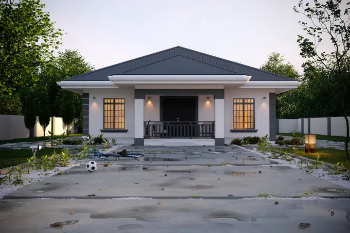 Avant Bold Ts house plan rendering, 3 bed · 2 bath · 1,650 sq ft