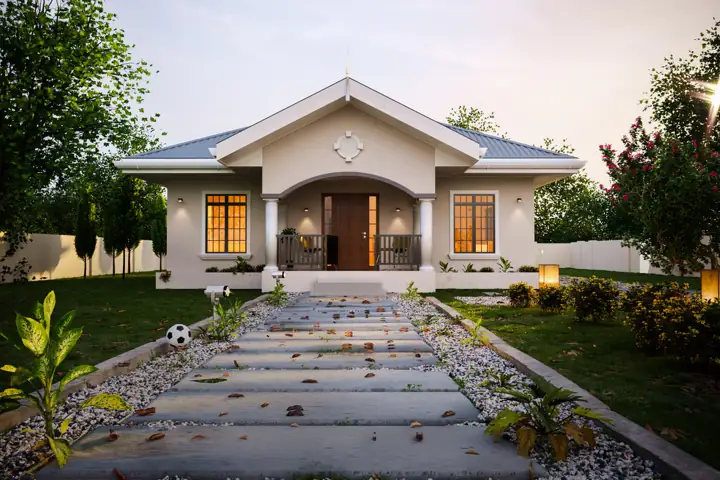Neo Nu Bold house plan rendering, 3 bed · 2 bath · 1,650 sq ft