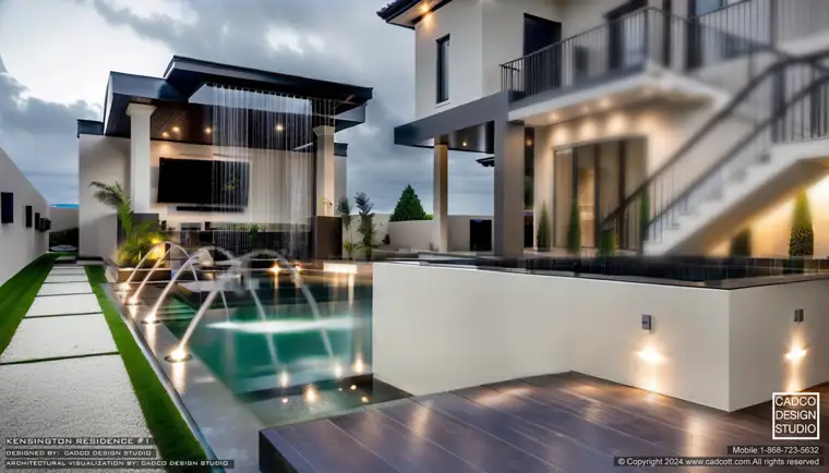 Kensington Private Residence, residential project by CADCO Design Studio