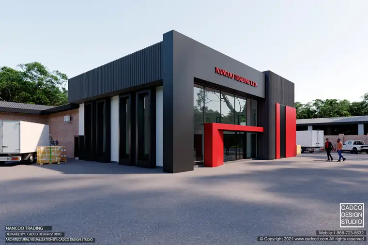 Palmiste Commercial & Warehouse, facilities and institutional project by CADCO Design Studio