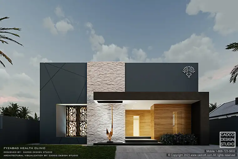 Fyzabad Health Clinic, facilities and institutional project by CADCO Design Studio