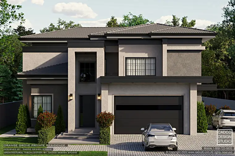 Orange Grove Residence, residential project by CADCO Design Studio