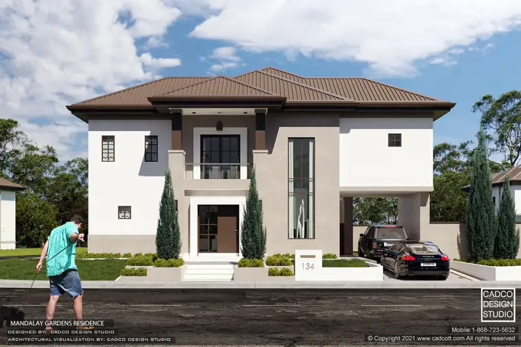 Mandalay Private Residence, residential project by CADCO Design Studio