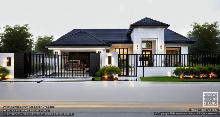 Valsayn Renovation & Addition, residential project by CADCO Design Studio