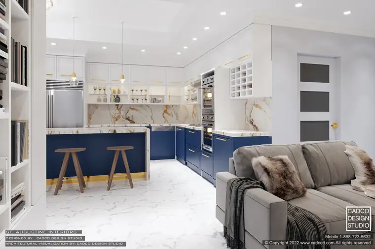 St. Augustine Renovation, residential project by CADCO Design Studio
