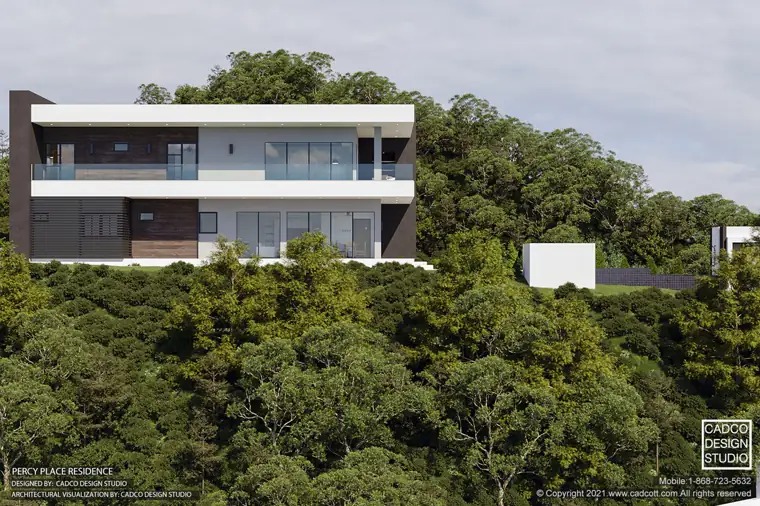 Percy Place Carenage, residential project by CADCO Design Studio