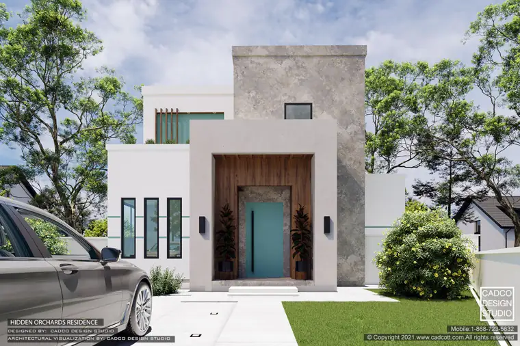 Hidden Orchards Residence, residential project by CADCO Design Studio