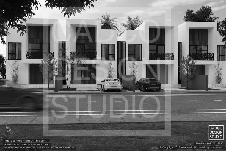 Indigo Resort Antigua, commercial project by CADCO Design Studio