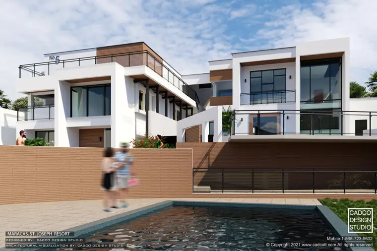Maracas Resort & Spa, commercial project by CADCO Design Studio