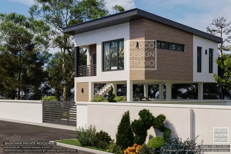 Barataria Private Residence, residential project by CADCO Design Studio