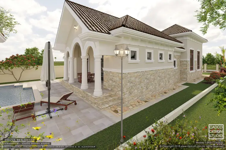 Couva Private Residence 2, residential project by CADCO Design Studio