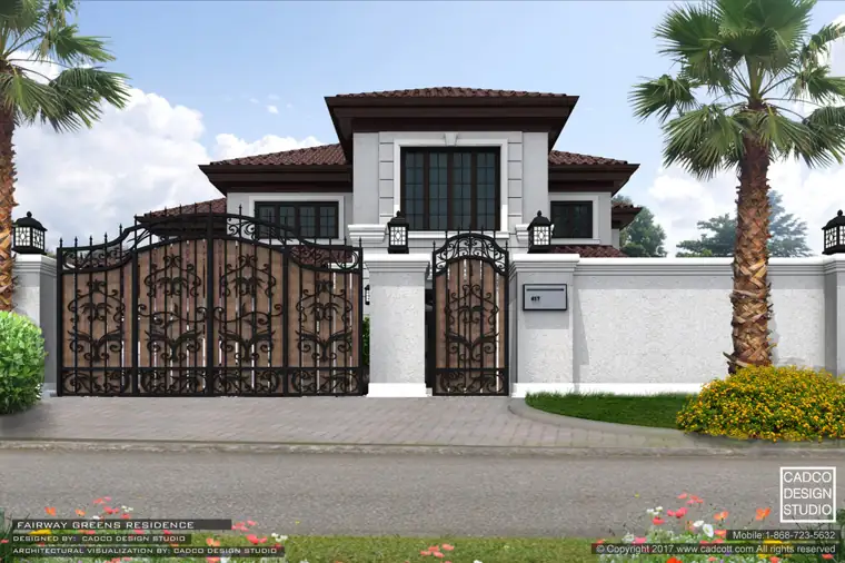 Fairway Greens Residence, residential project by CADCO Design Studio
